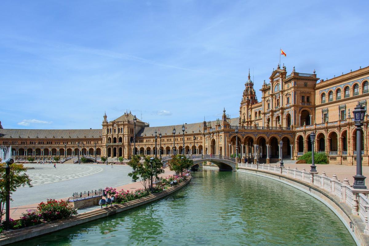 La Plaza de España en Sevilla